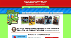 Desktop Screenshot of campchameleon.com